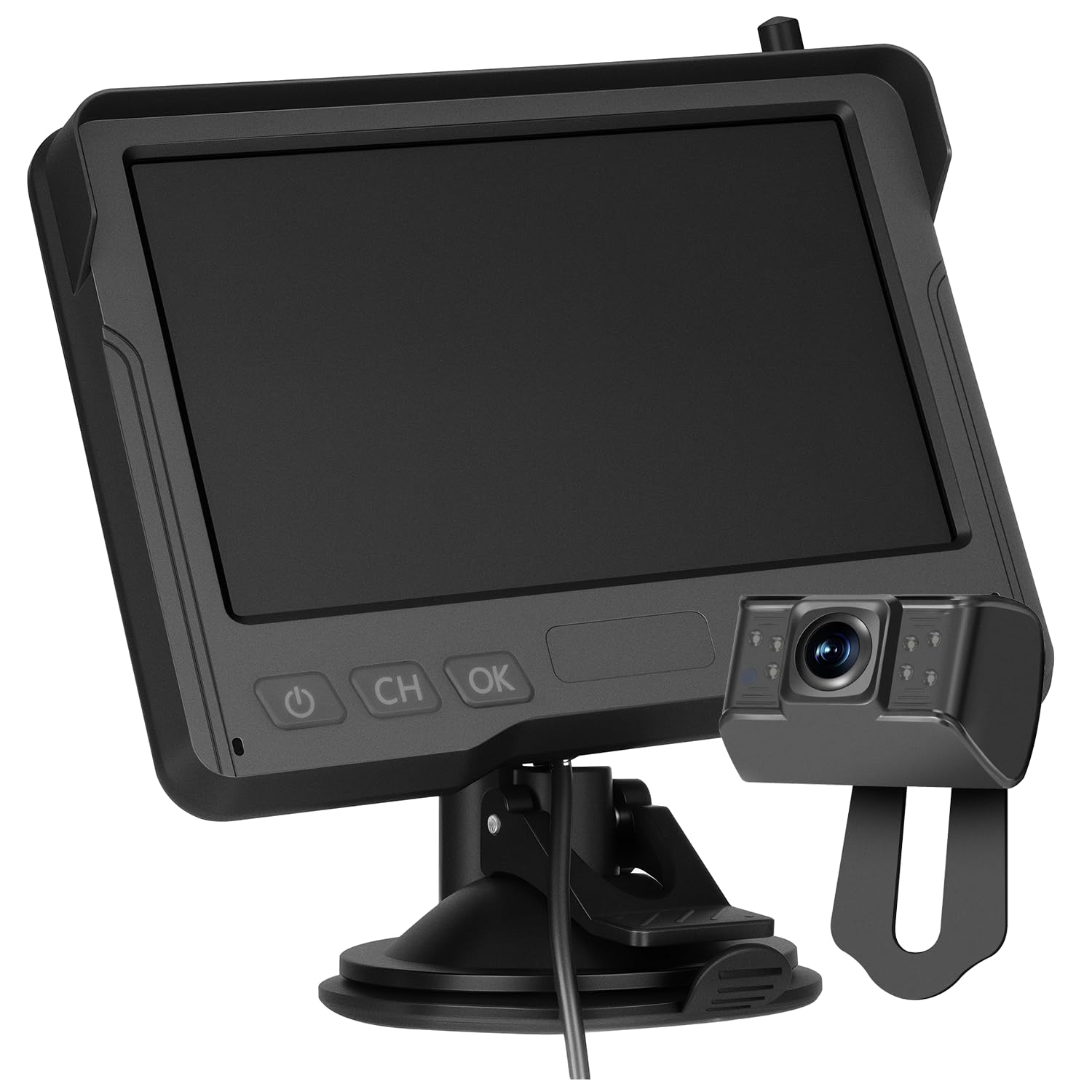 Amazon.co.jp: Tonowu ワイヤレスバックカメラモニターセット 無線